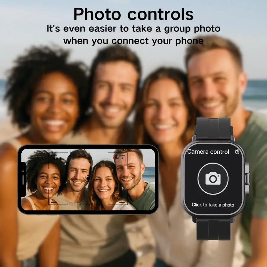 Bluetooth Sync Smart Watch With Earbuds Nfc Sleep Tracker