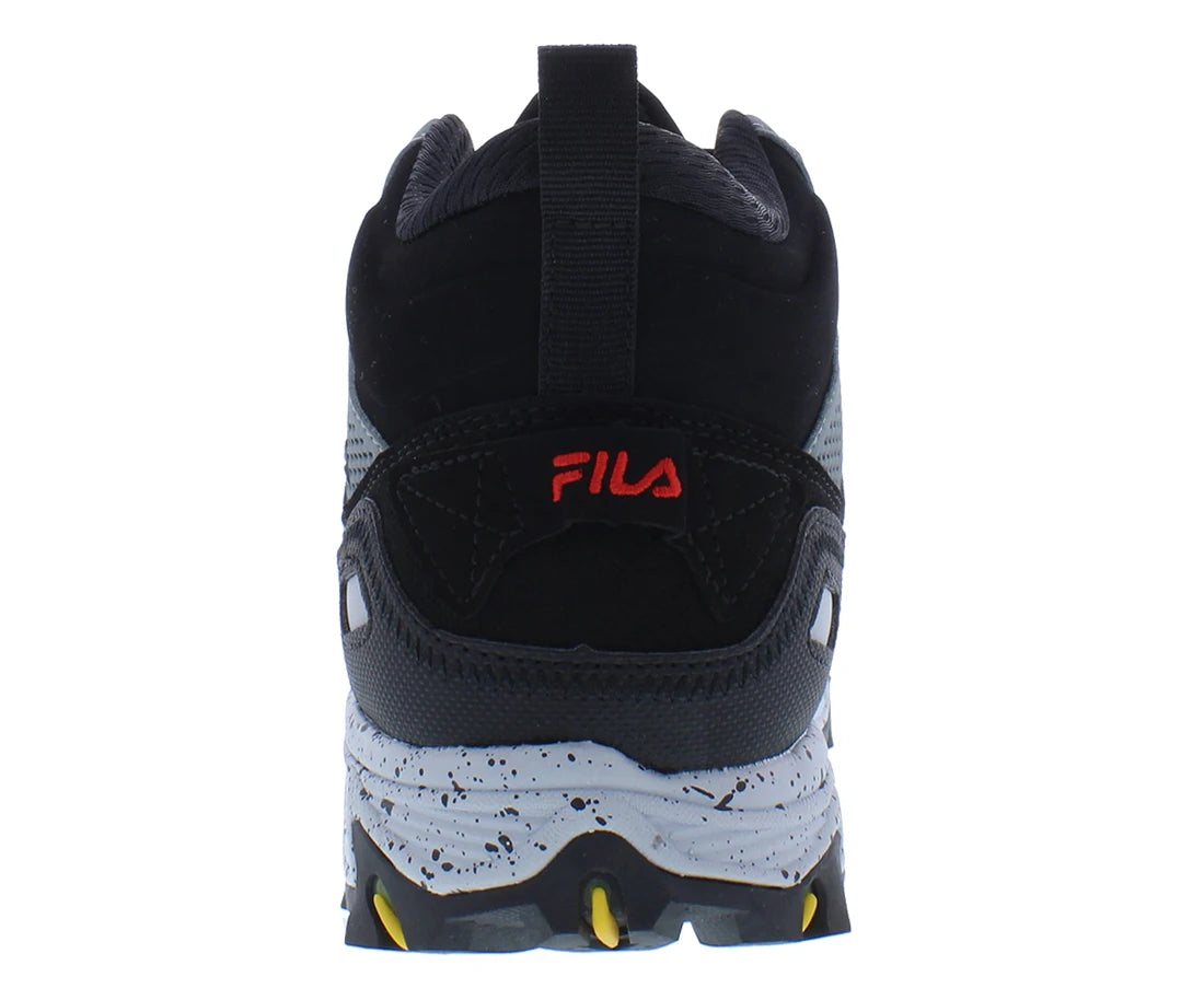 Fila Grand Tier Mid Mens Shoes Size 10, Color: Grey/Black