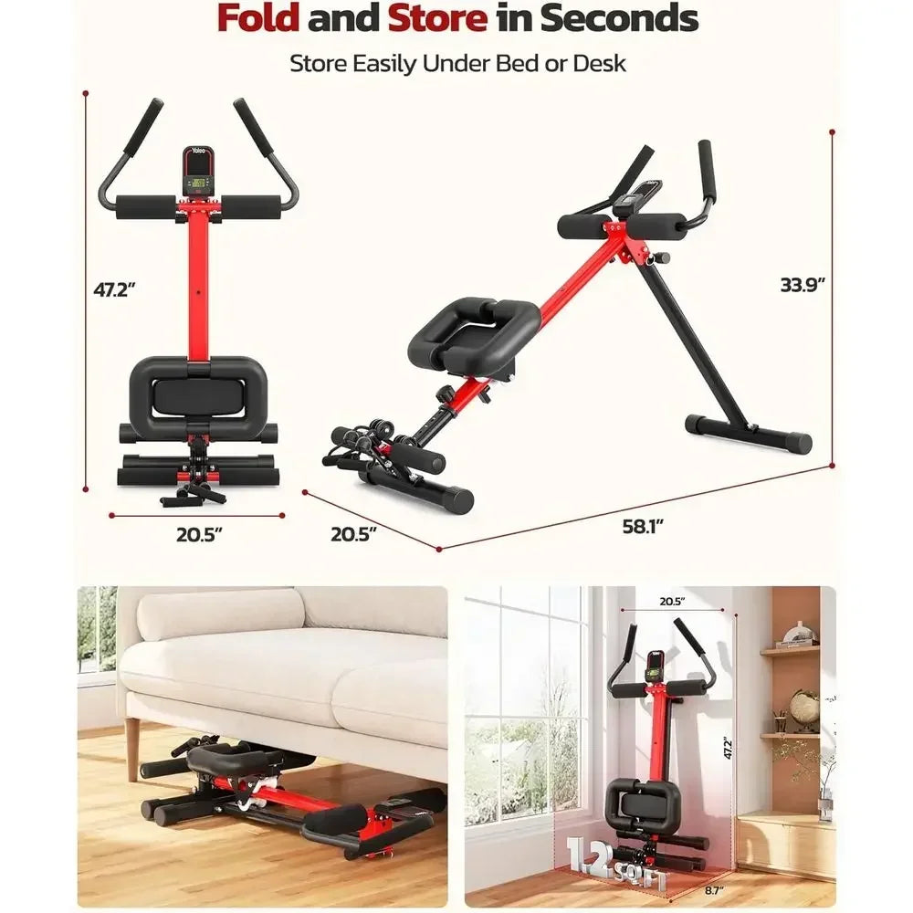 Adjustable Ab Trainer For Home Fitness And Strength Training