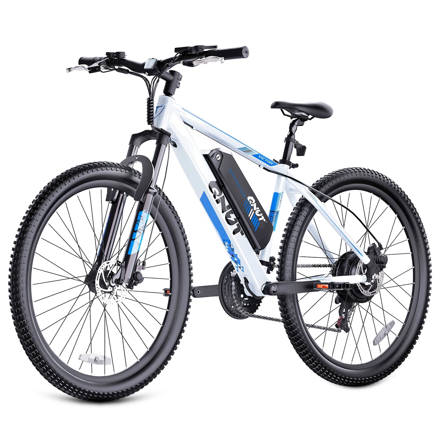 QNUT 1000W Adult Electric Mountain Bike With Removable Battery
