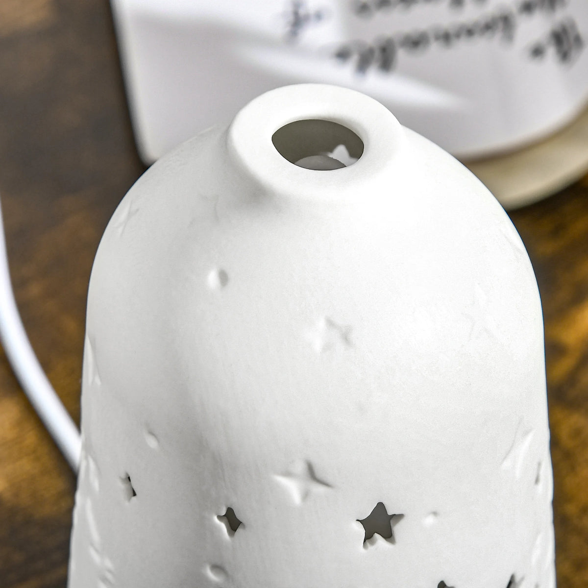Ultrasonic Aromatherapy Diffuser Humidifier With Waterless Auto Off LED Lights