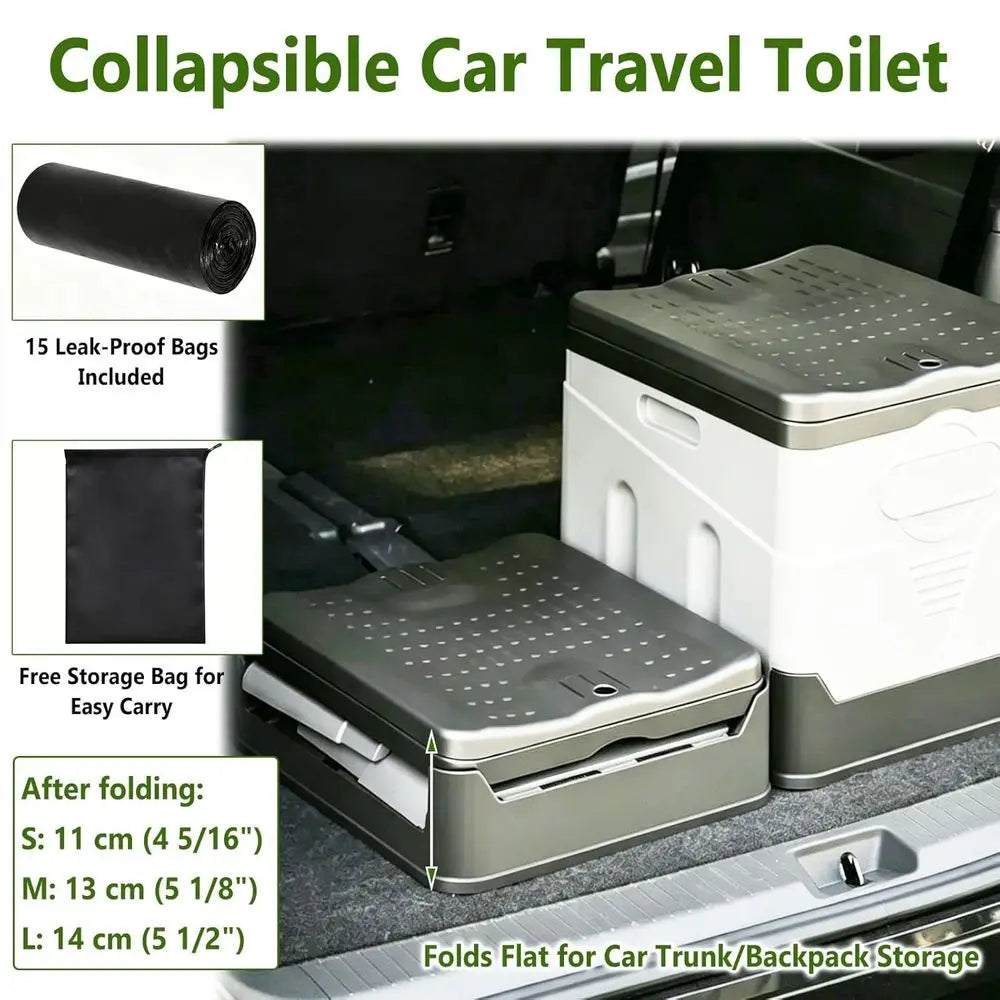 Portable Potty Overlanding Multiuse Bucket Toilet For Camping Travel