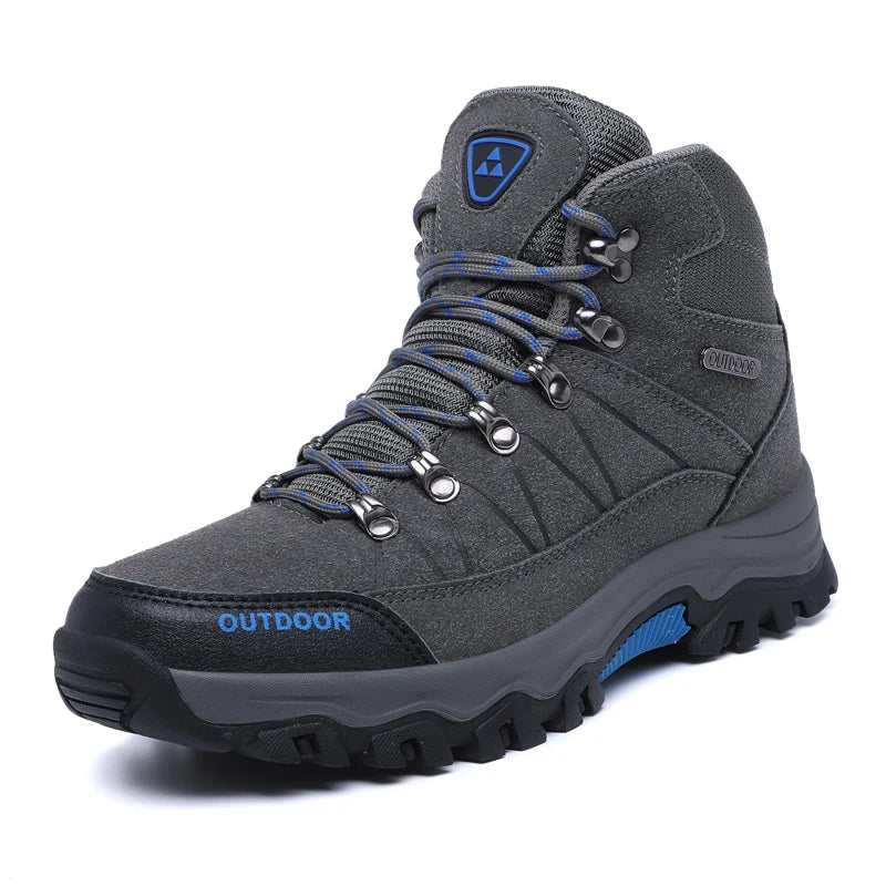 2026 Plus Size Couples Outdoor Mountain Desert Climbing Shoes Men Women Ankle Hiking Boots Fashion Classic Trekking Footwear