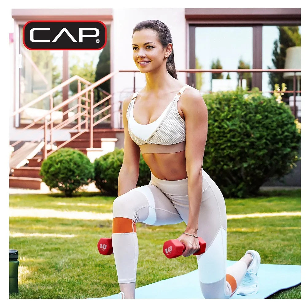 CAP Barbell Neoprene Hexagon Dumbbells For Strength Training