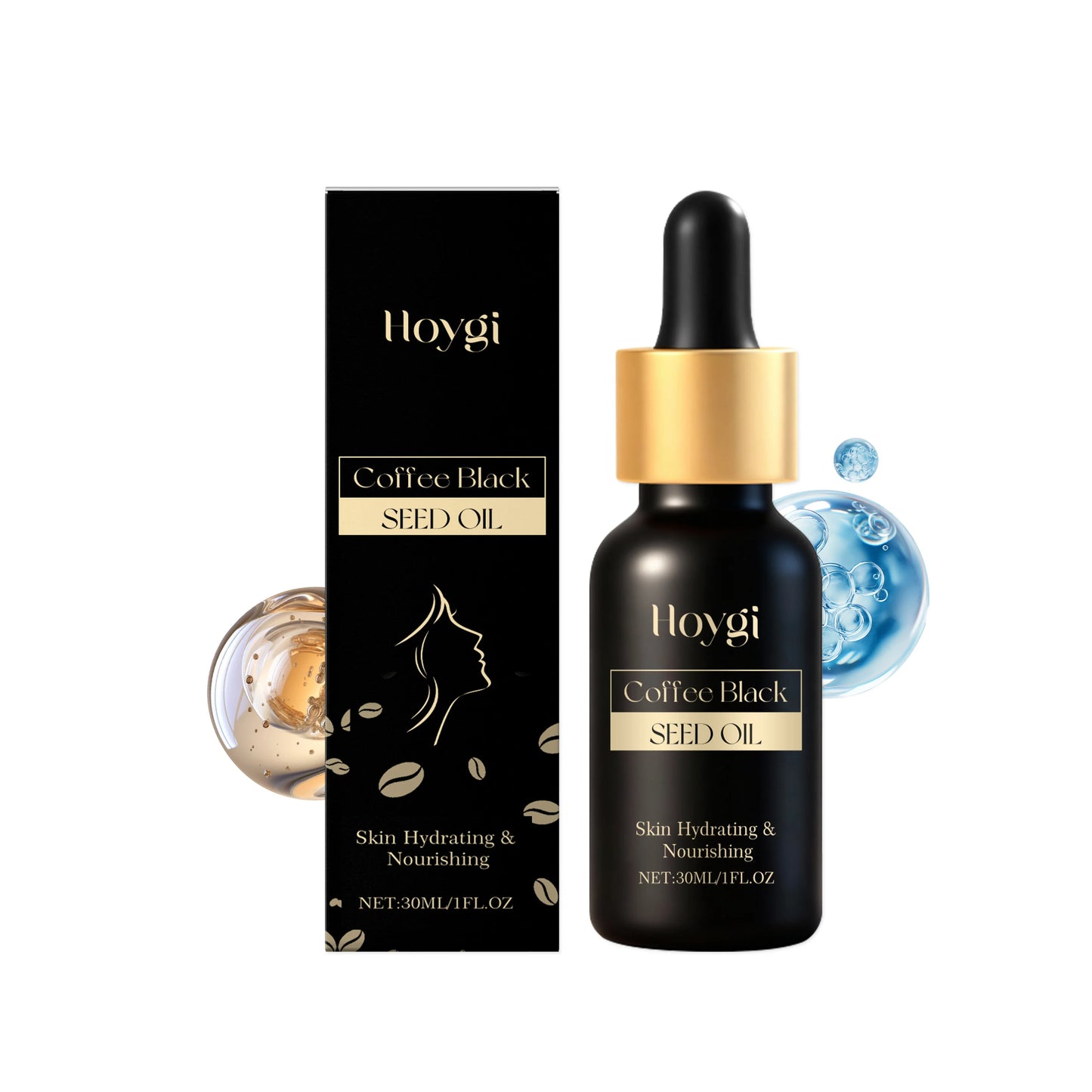 Hoygi Coffee Seed Essential Oil Nourishing Facial Skincare Treatment