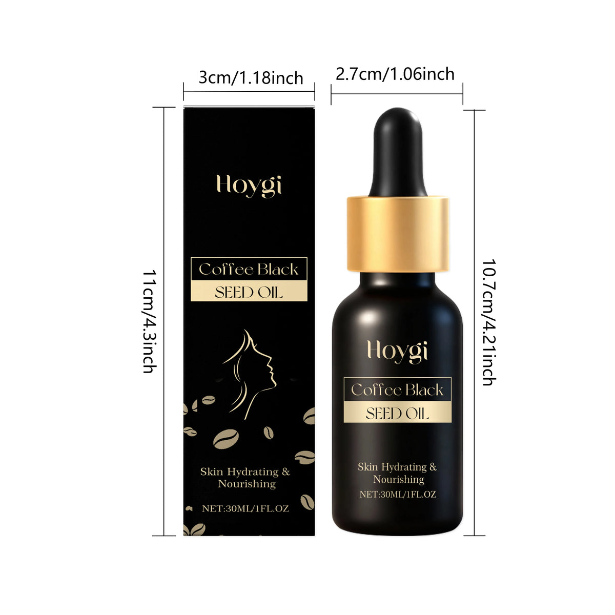 Hoygi Coffee Seed Essential Oil Nourishing Facial Skincare Treatment