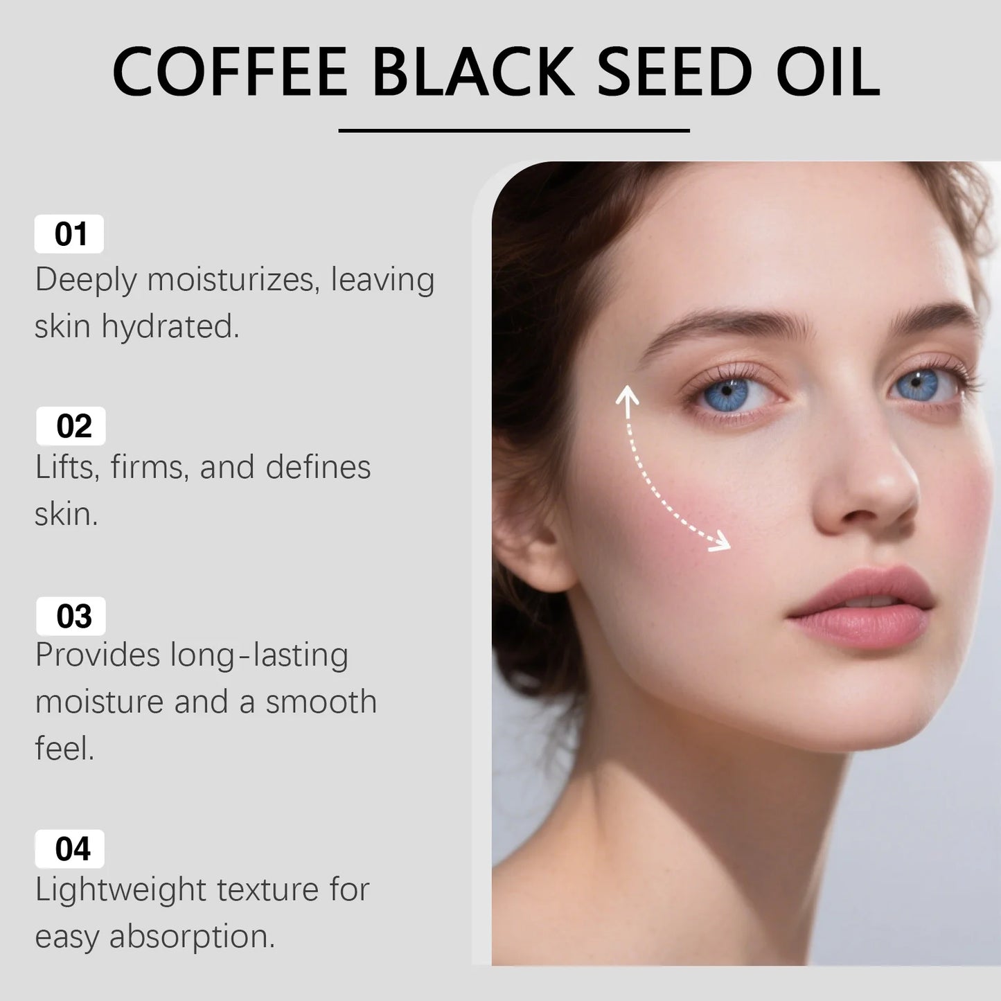 Hoygi Coffee Seed Essential Oil Nourishing Facial Skincare Treatment