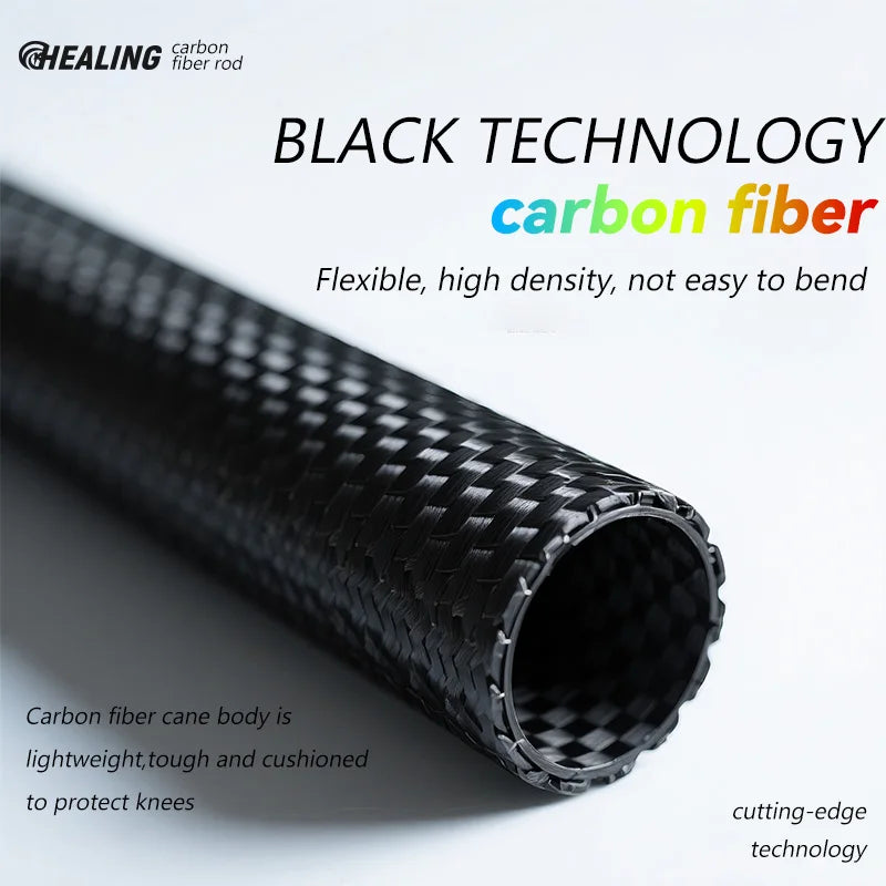 OKHEALING Ultralight Carbon Fiber Trekking Poles 2 Pack