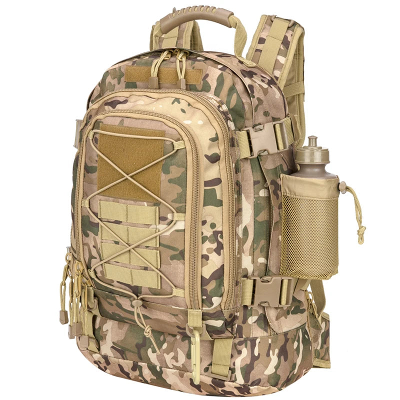 LQARMY Military Tactical Backpack Molle Rucksack For Outdoors