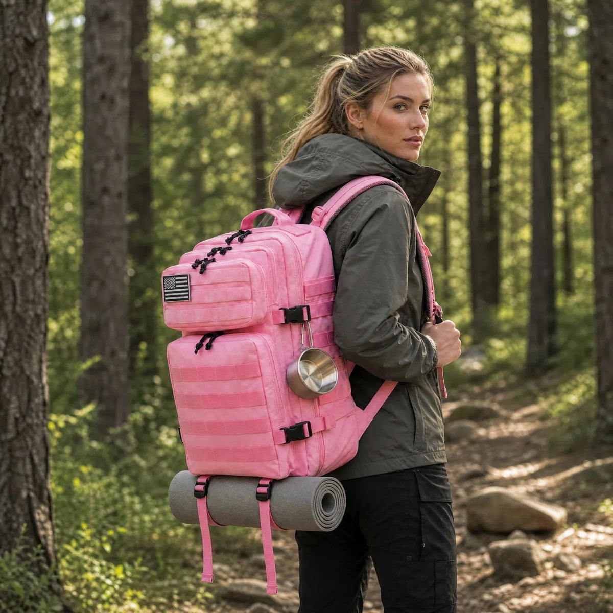 Refire Gear Durable Tactical Travel Backpack For Hiking