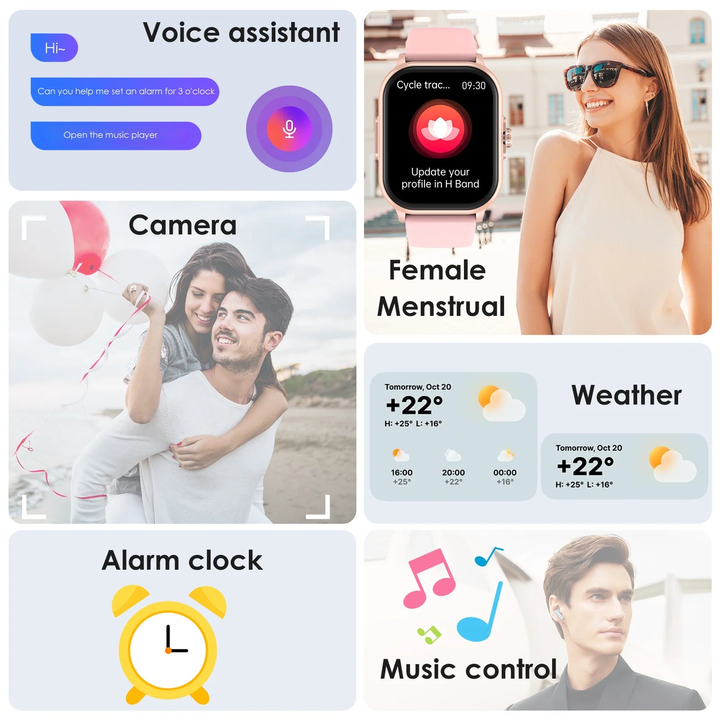 Smart Health Watch ECG PPG Blood Lipid Uric Acid Bluetooth