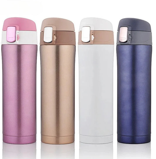 Stainless Steel Vacuum Insulated Water Bottle Leakproof Thermal Flask