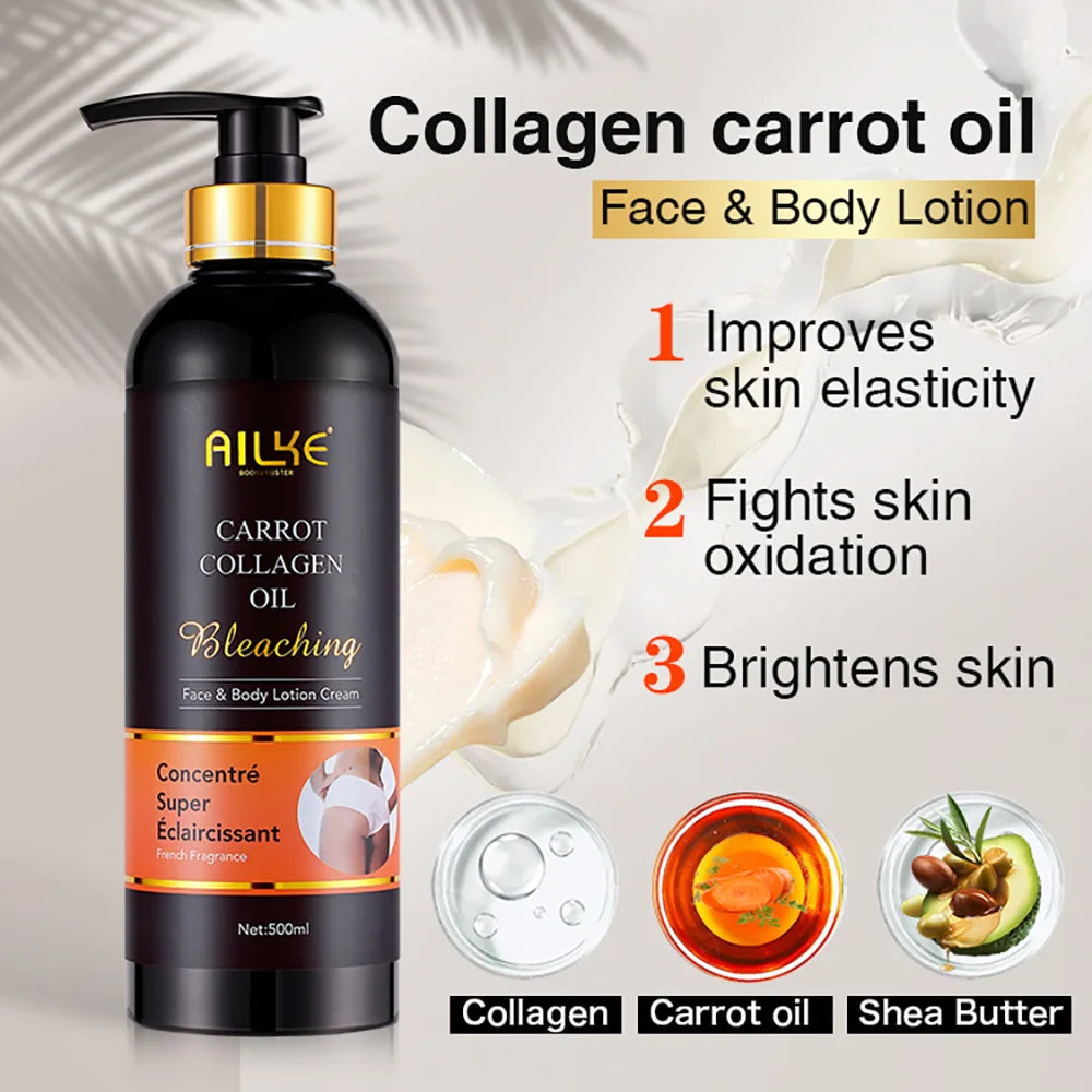 AILKE Skin Whitening Face Serum With Organic Collagen