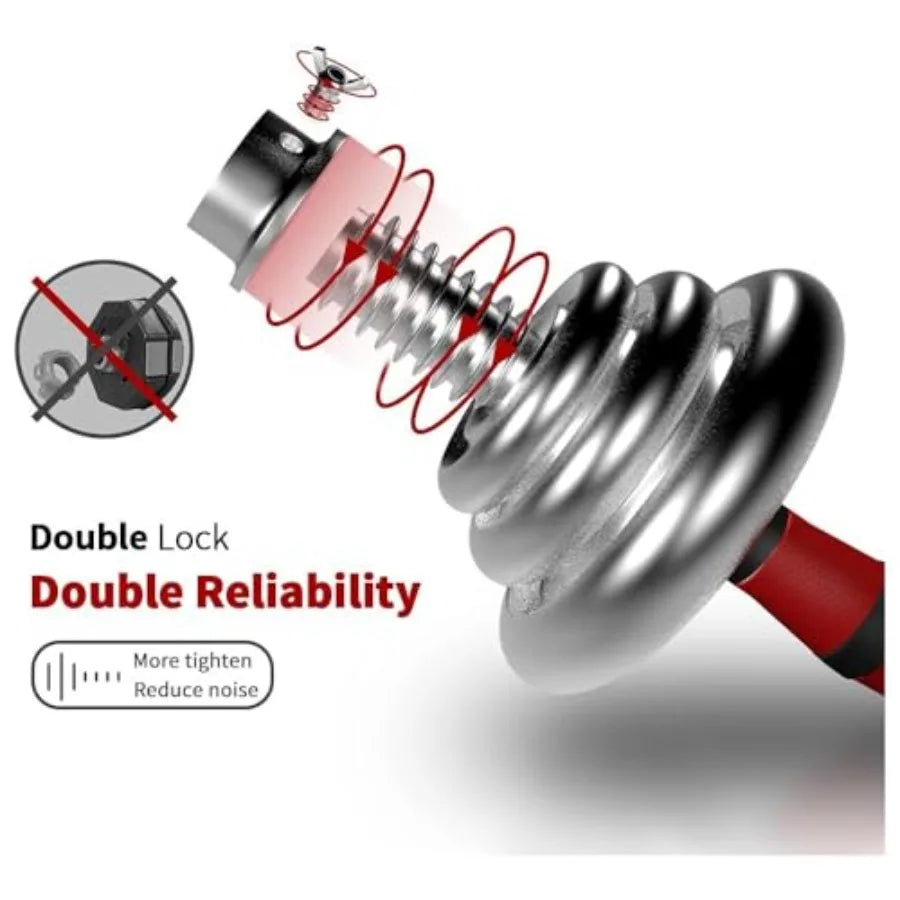 Premium Adjustable Dumbbell Set For Home Gym Strength Training