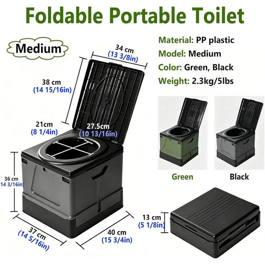 Portable Potty Overlanding Multiuse Bucket Toilet For Camping Travel