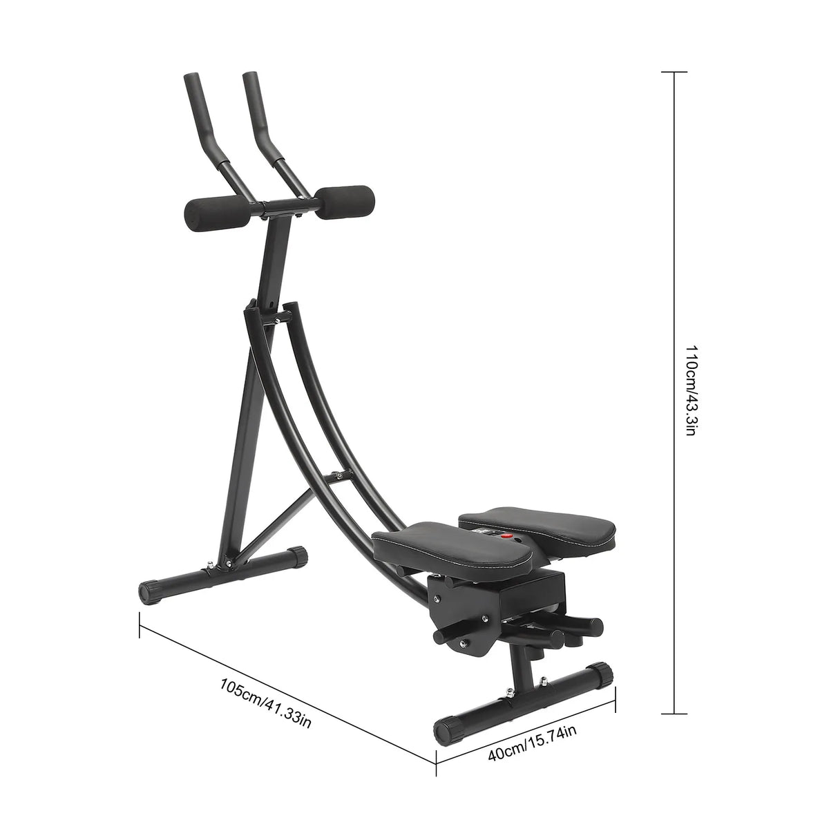 Home Gym Abdominal Cruncher Machine For Core Strength Training