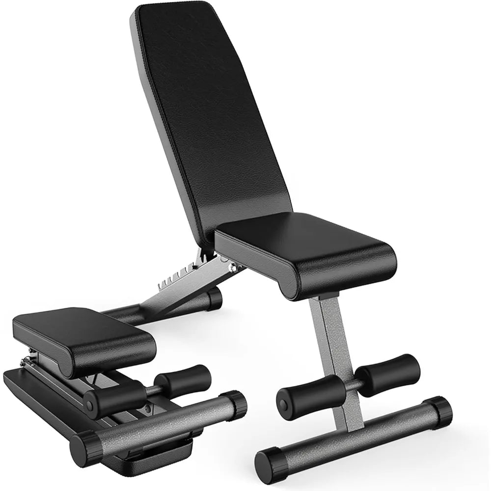 YTYIN FF Finer Form 5-In-1 Weight Bench Adjustable Foldable