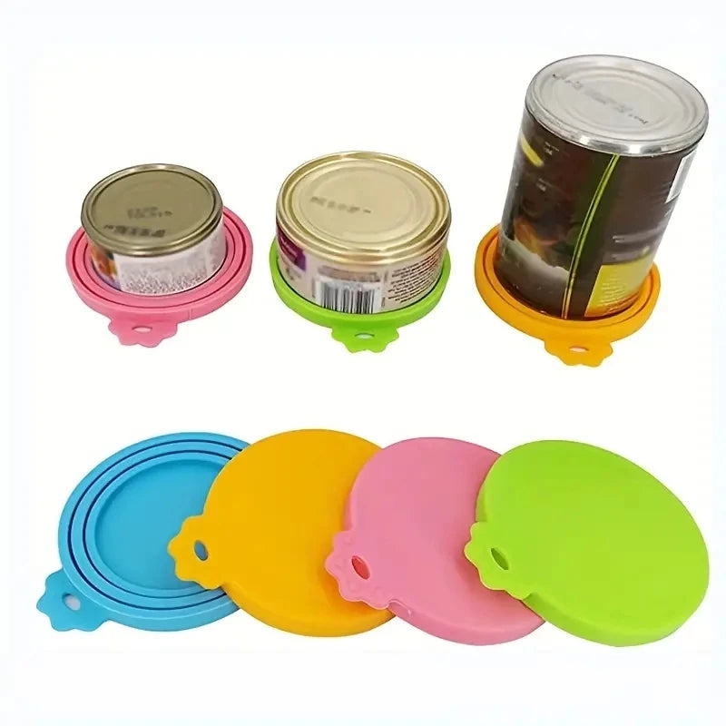 Reusable Silicone Universal Pet Can Lid Keeps Food Fresh Bpa Free