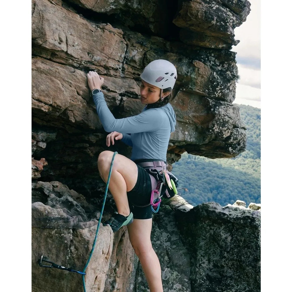 Pioneer Camp Womens Ultralight Sun Hoodie Breathable Quick Dry Tops