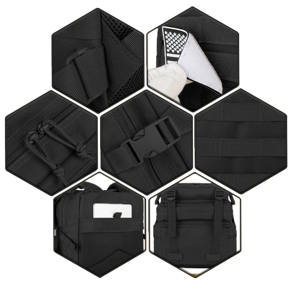 ReFire Gear Tactical Backpack Molle For Outdoor Trekking And Camping