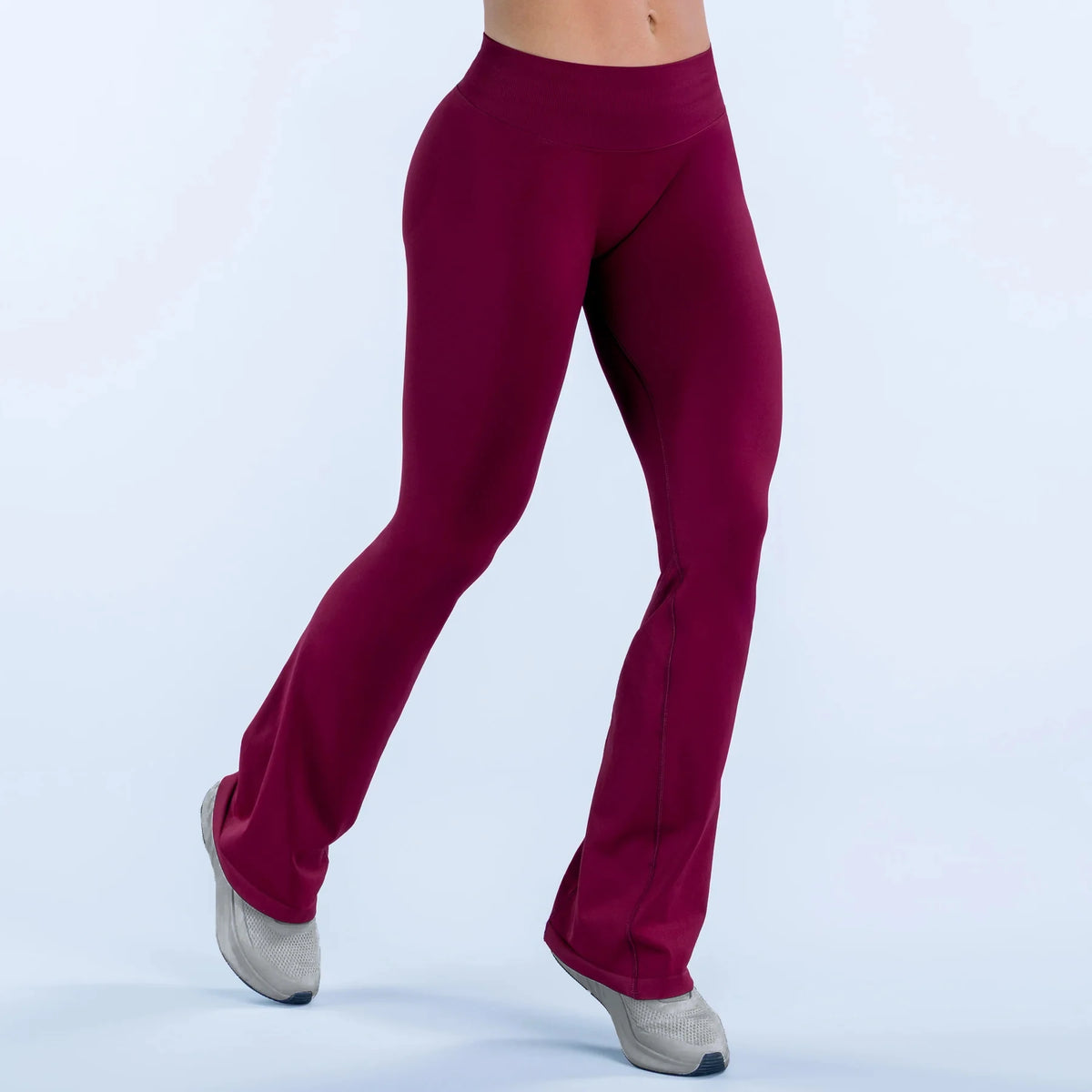 NCLAGEN Impact Flares Seamless Yoga Leggings For Women Scrunch Booty