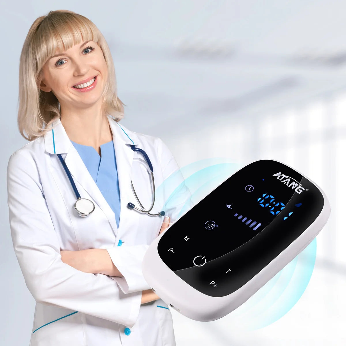 ATANG CES Insomnia Device Ear Clip for Nervous System Stimulation