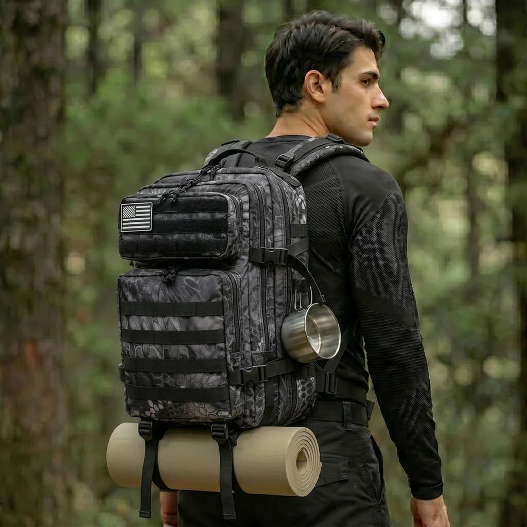 Refire Gear Durable Tactical Travel Backpack For Hiking