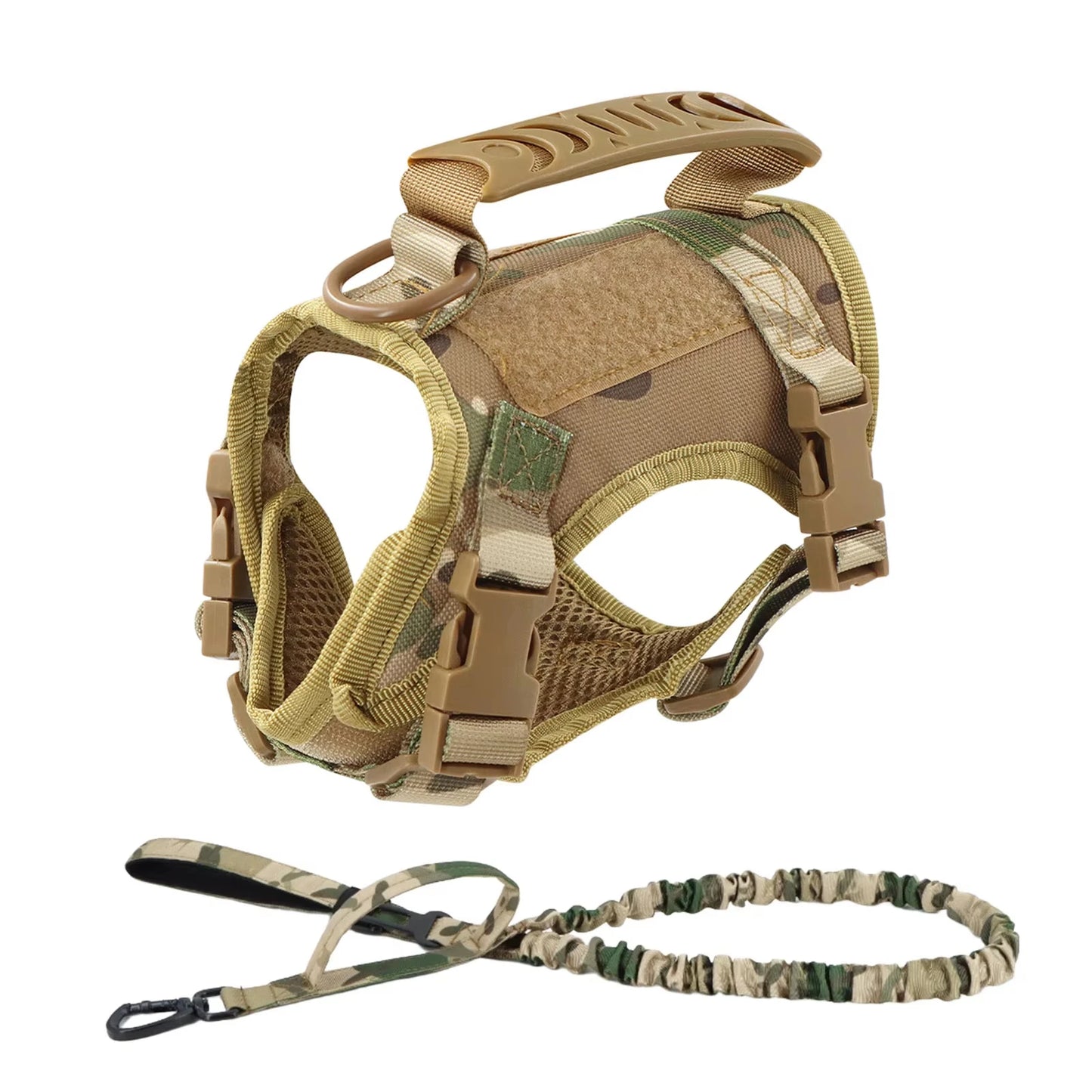 Adjustable Nylon Dogs Cats Harness Leash Set Padded Training Walking