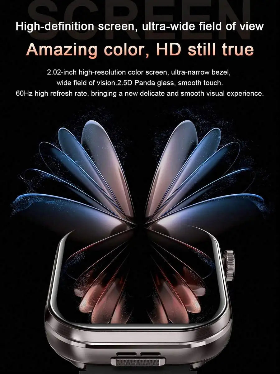 Smartwatch With Built In Earbuds Dual Display And Camera