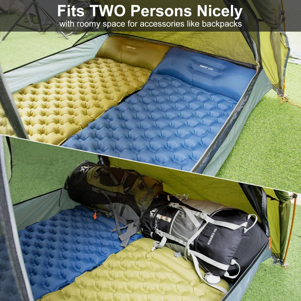 Night Cat Backpacking Tent Two Person Double Layer Waterproof Lightweight