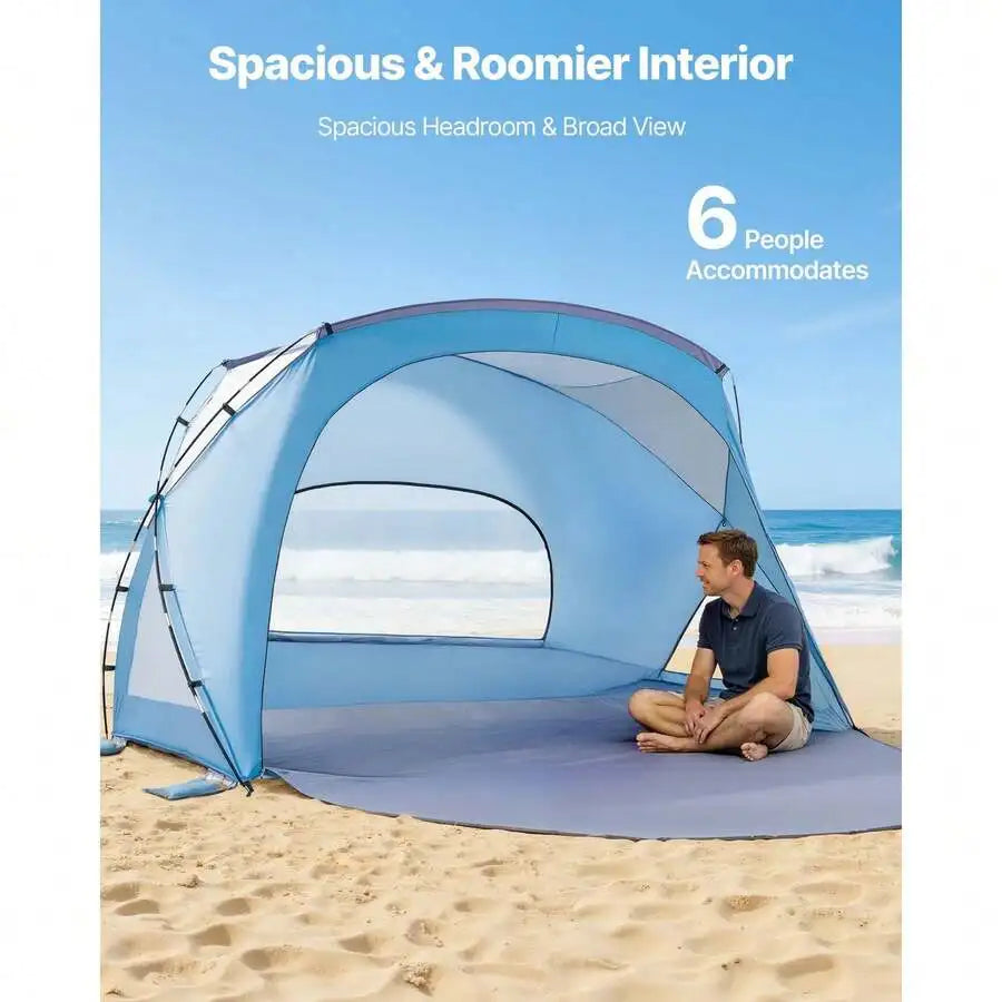 Beach Tent Sun Shelter With UPF 50 Protection