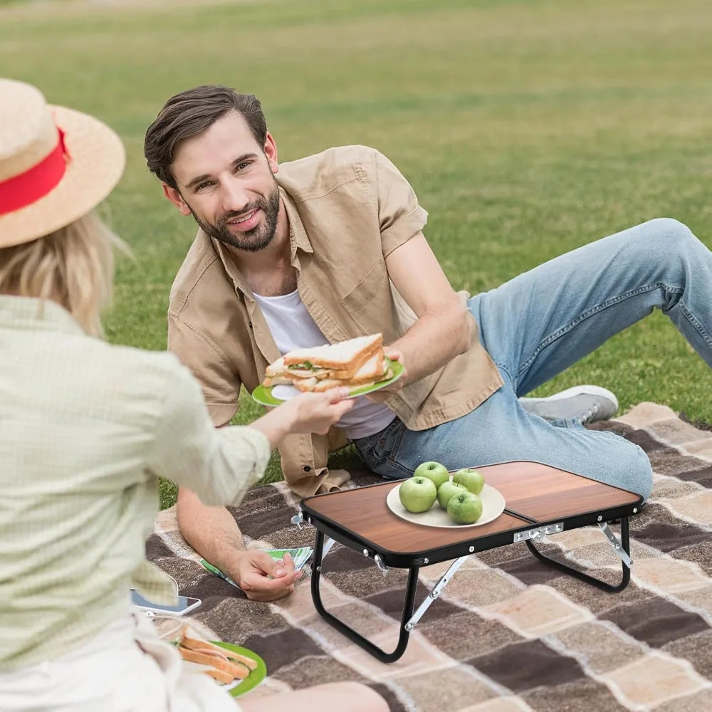 Xiuwo Ultralight Folding Low Table For Picnic And Patio