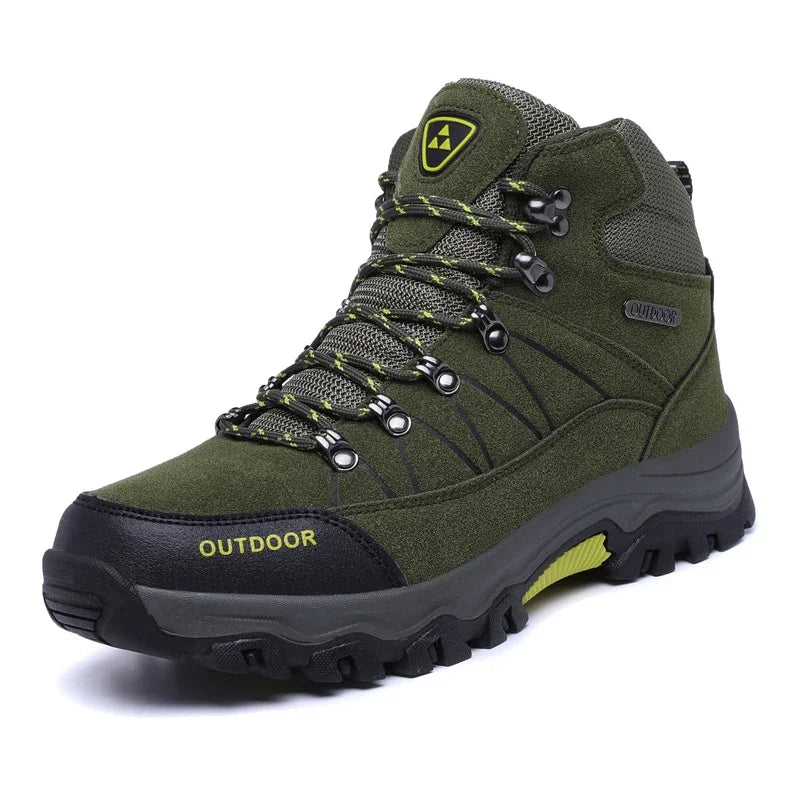 2026 Plus Size Couples Outdoor Mountain Desert Climbing Shoes Men Women Ankle Hiking Boots Fashion Classic Trekking Footwear