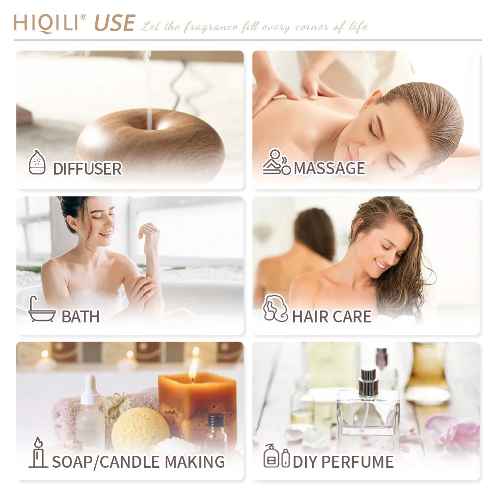 HIQILI Camphor Essential Oil For Diffuser And Insect Repellent