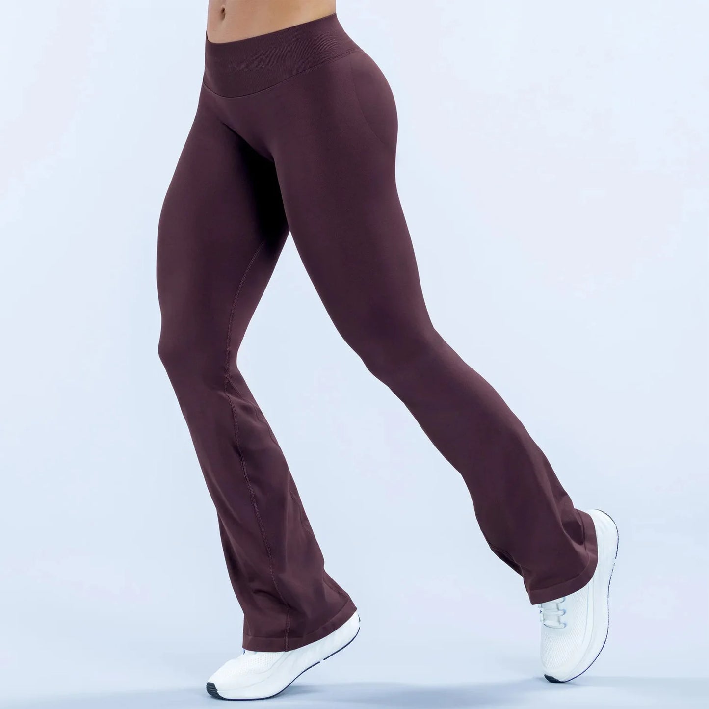 NCLAGEN Impact Flares Seamless Yoga Leggings For Women Scrunch Booty