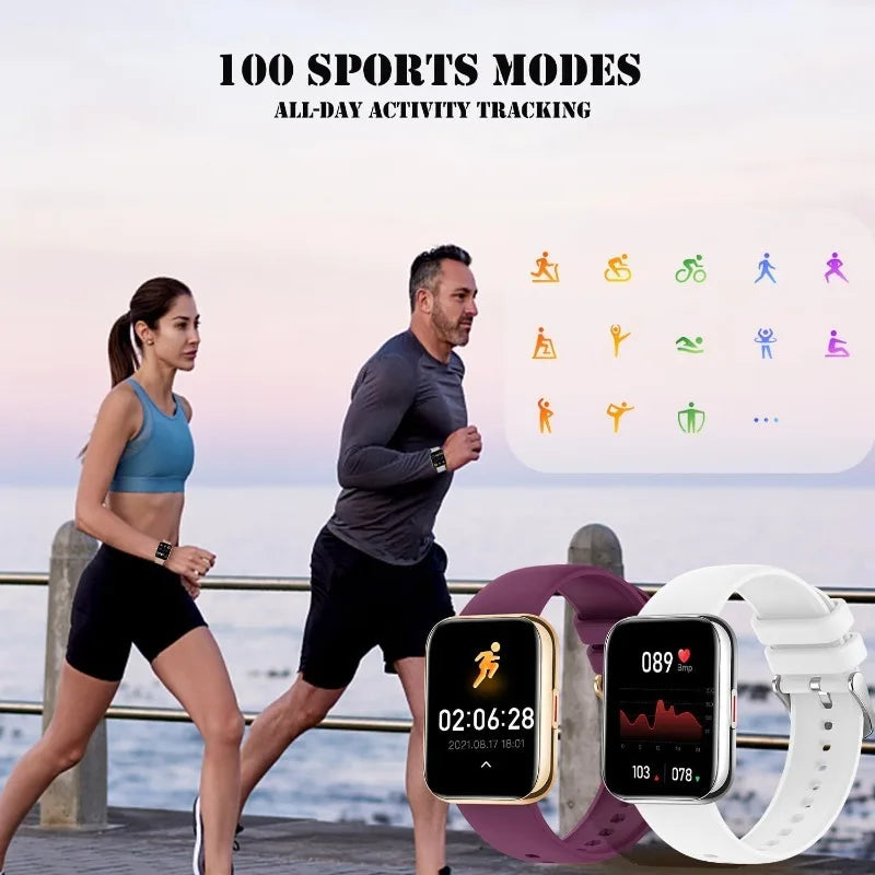 INNOFOVO Smart Watch For Women AI Voice Bluetooth 5.0