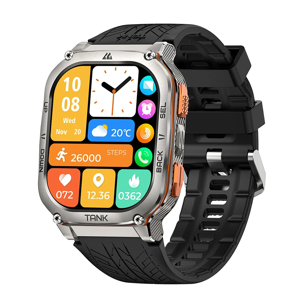 KOSPET Tank M3 Ultra GPS Smartwatch 5ATM IP69K Waterproof Health Monitor
