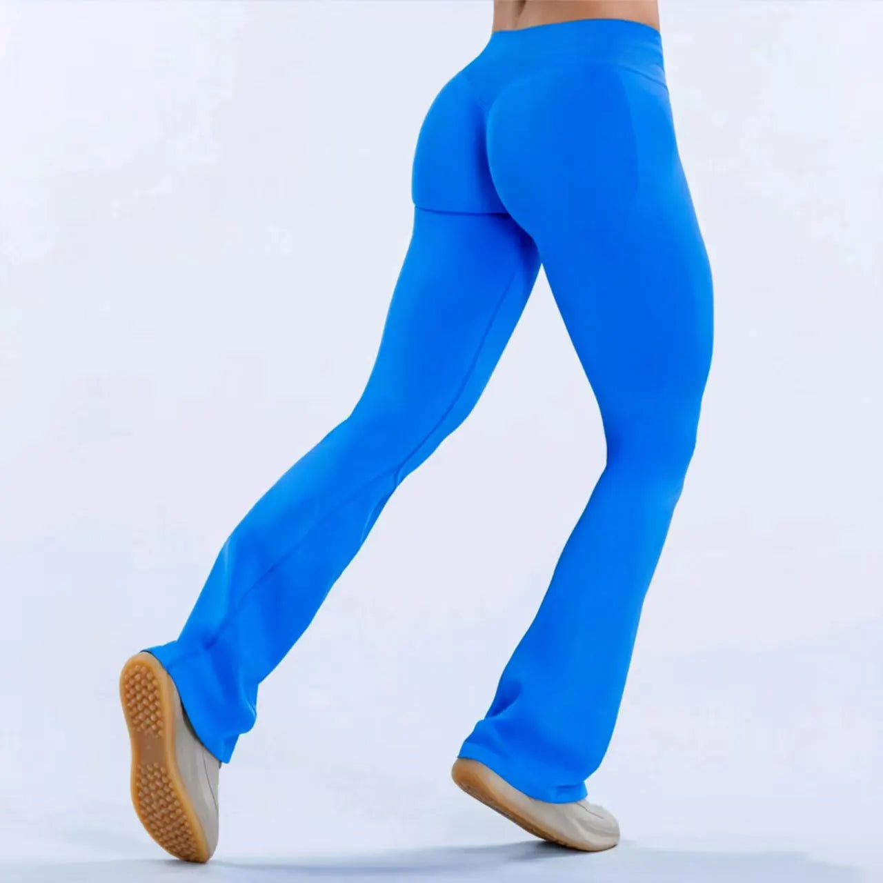NCLAGEN Impact Flares Seamless Yoga Leggings For Women Scrunch Booty