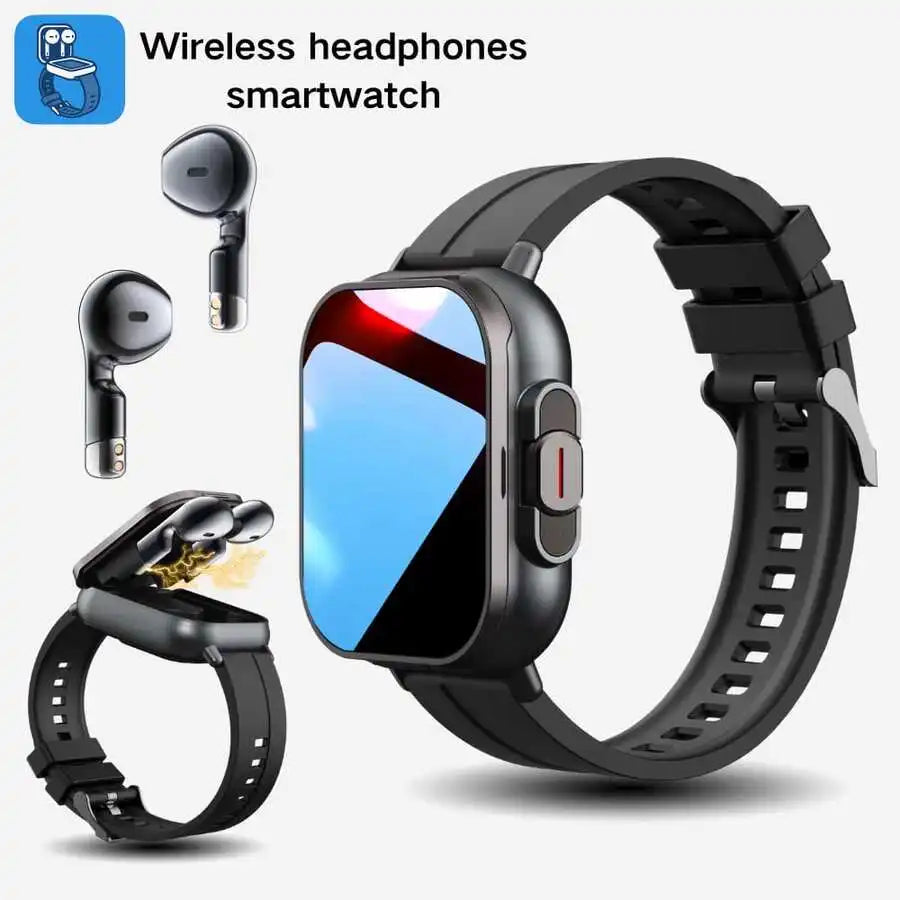 Bluetooth Sync Smart Watch With Earbuds Nfc Sleep Tracker