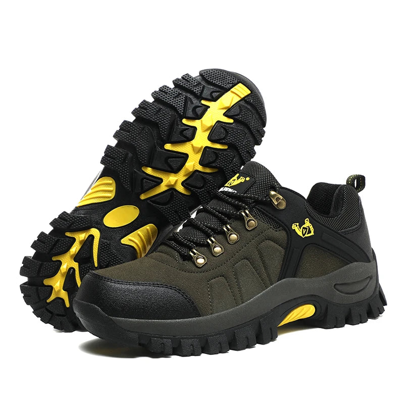 Mens Women Classical Hiking Boots Summer Winter Outdoor Non Slip Fashion Sneakers Ankle Boot Boys Rubber Climbing Shoes Autumn