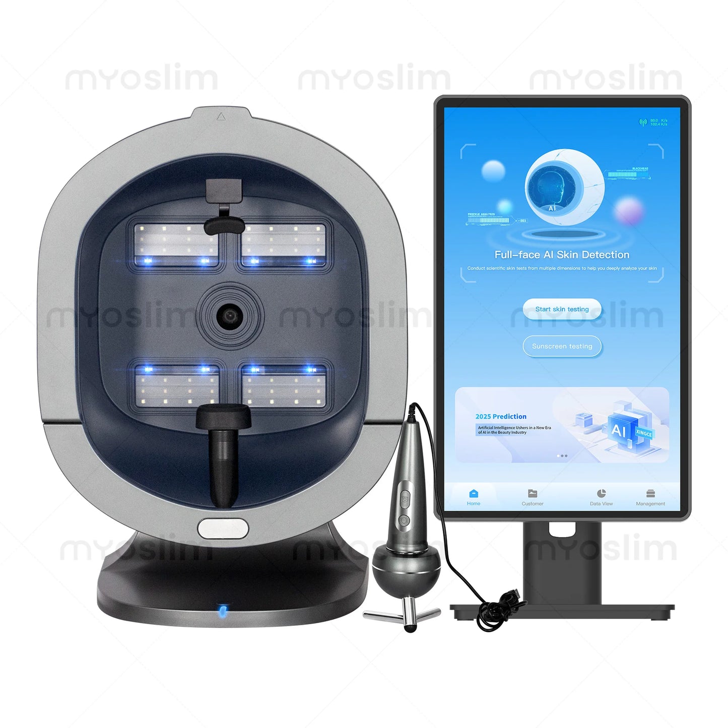 AI Skin X5 3D Facial and Scalp Analyzer with Camera