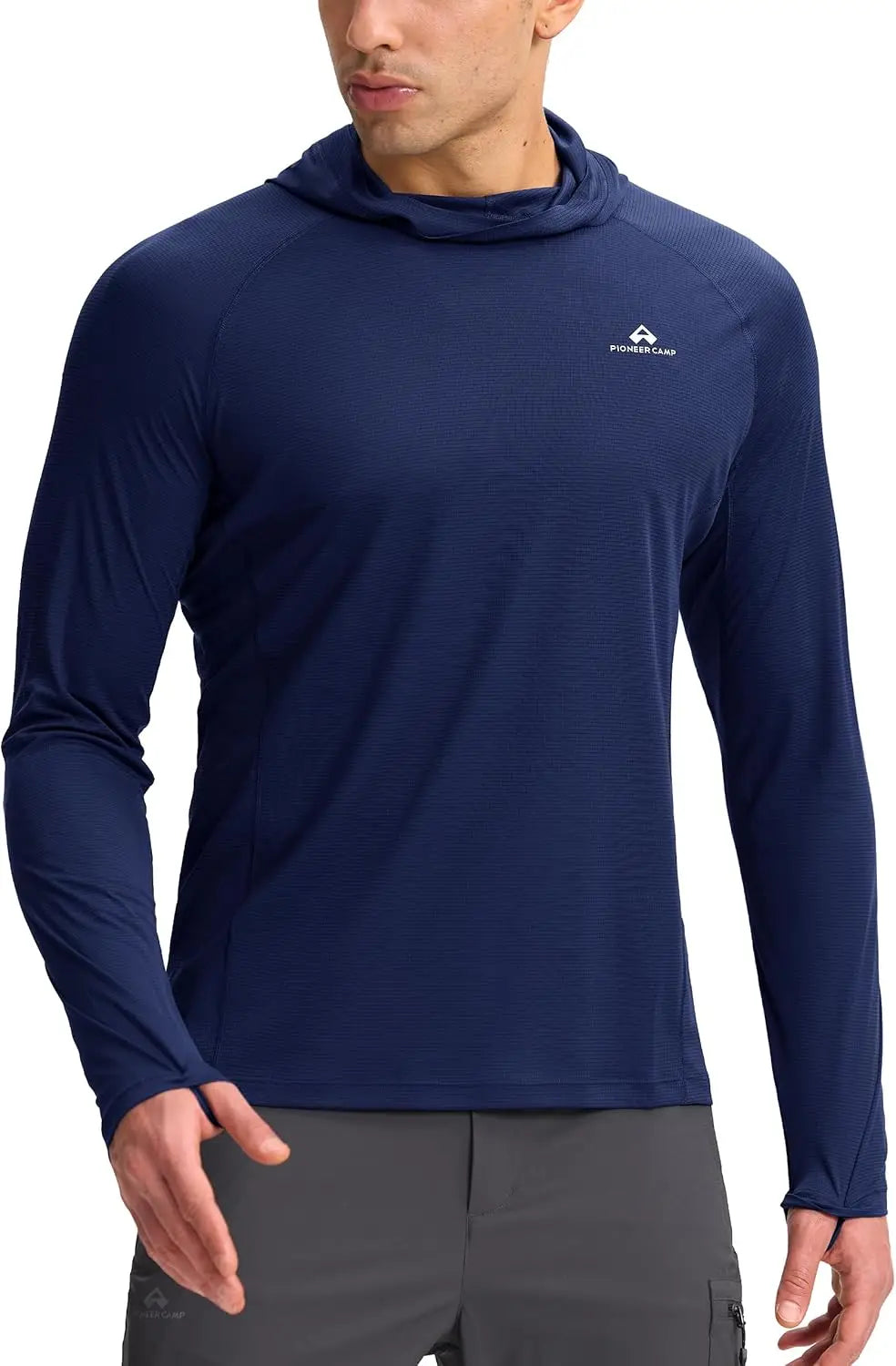 Pioneer Camp Men Lightweight Sun Protection Hoodie Quick Dry Hiking