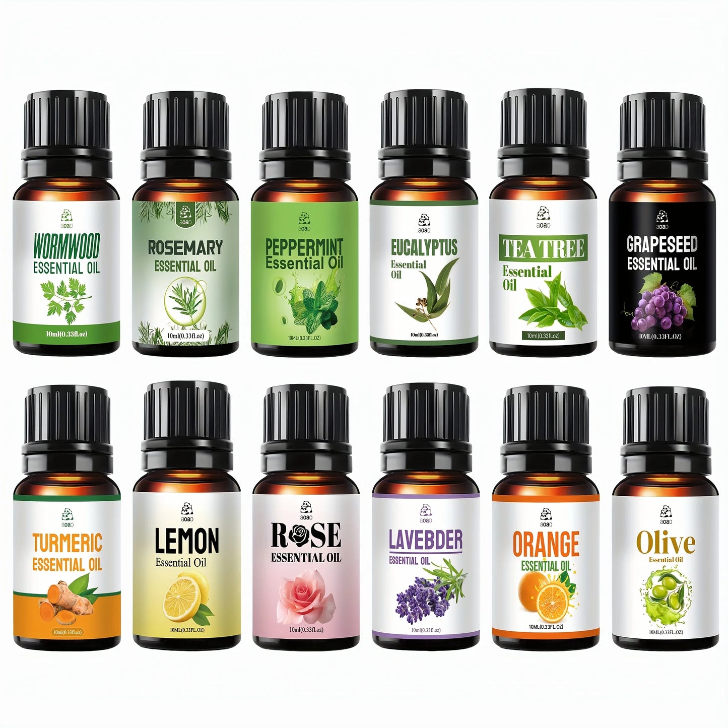 Aoao Skin Care Blend Essential Oil Set Facial Massage
