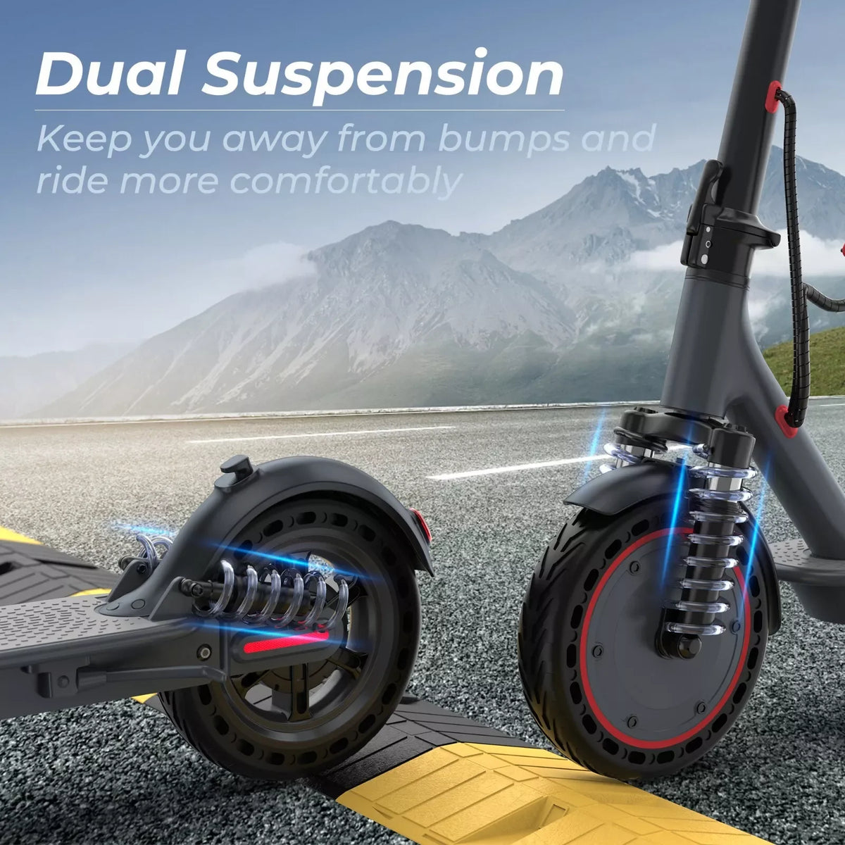 AOVOPRO Tmax Electric Scooter 500W 22 MPH Smart App