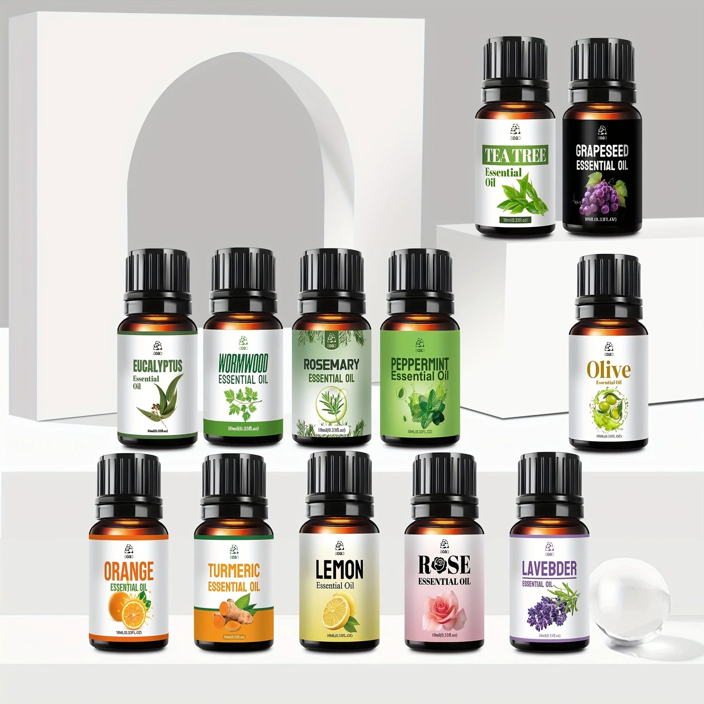 Aoao Skin Care Blend Essential Oil Set Facial Massage