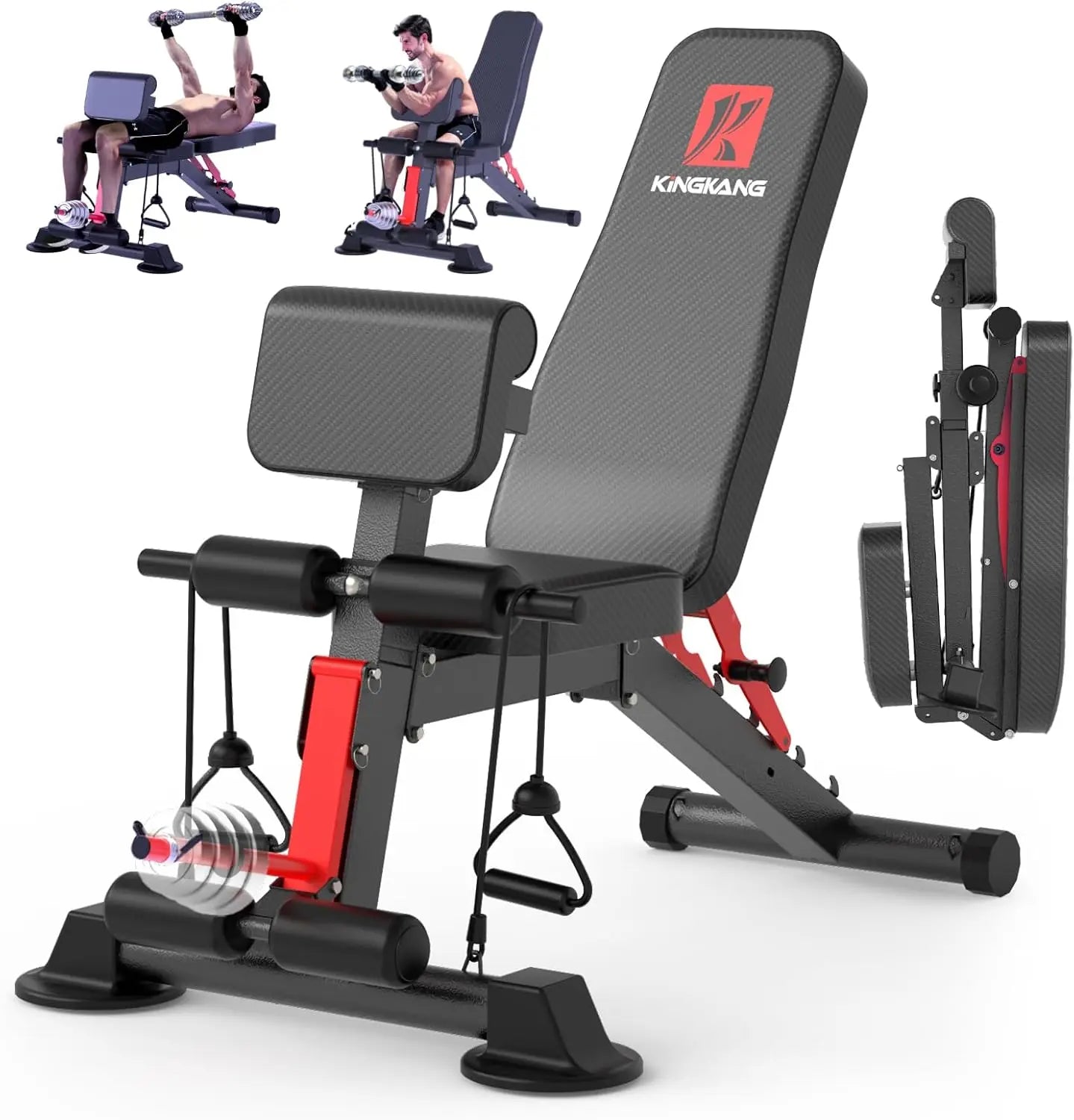 Multifunctional Foldable Dumbbell Weight Bench For Strength Training