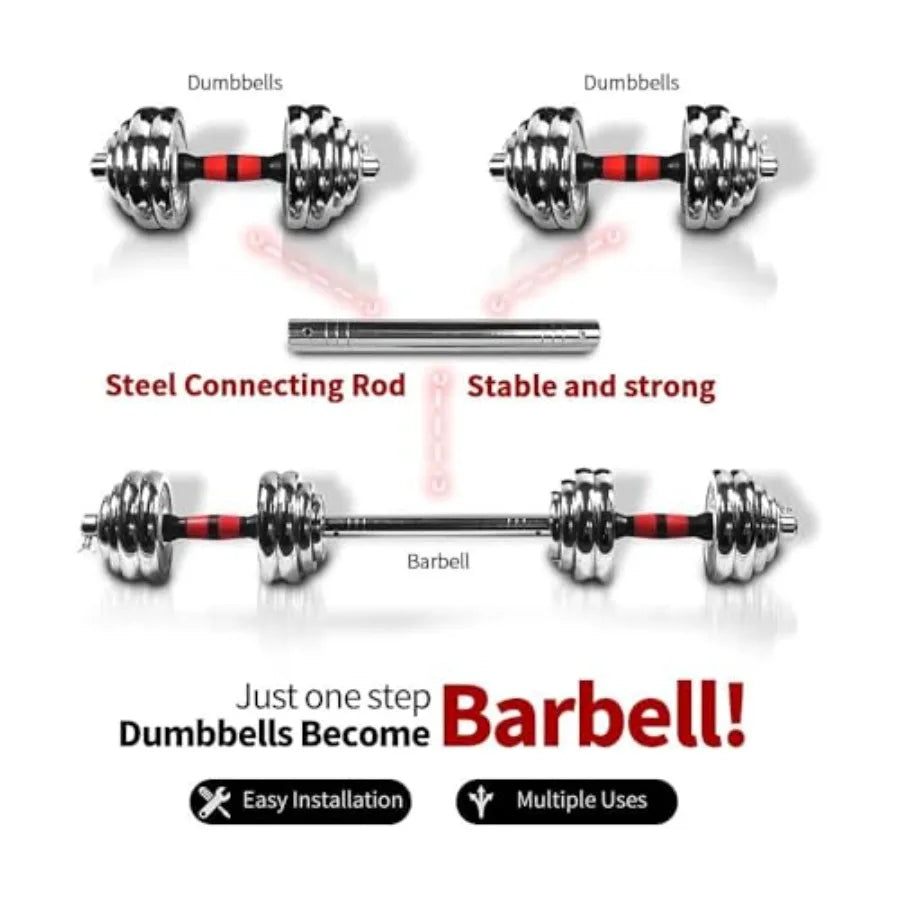 Premium Adjustable Dumbbell Set For Home Gym Strength Training