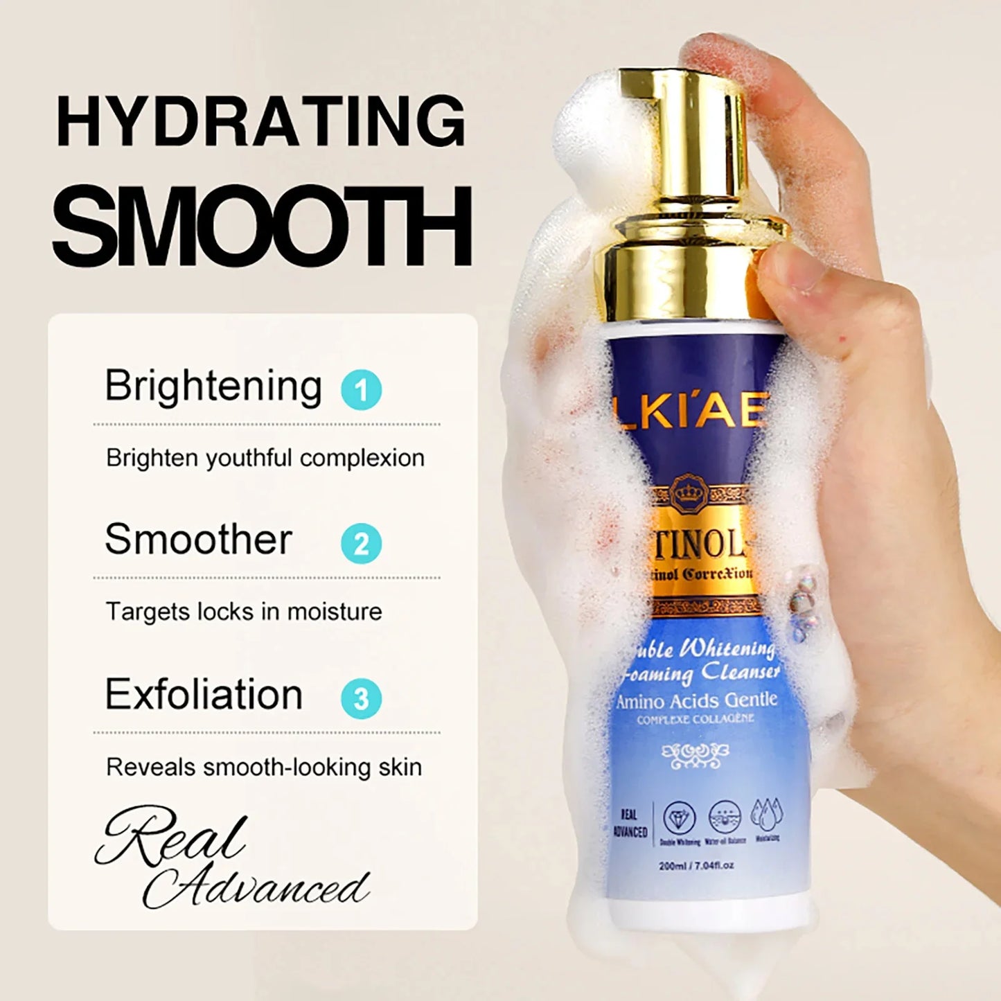 AILKE Retinol Whitening Skin Care Set With Collagen And Snail Extract