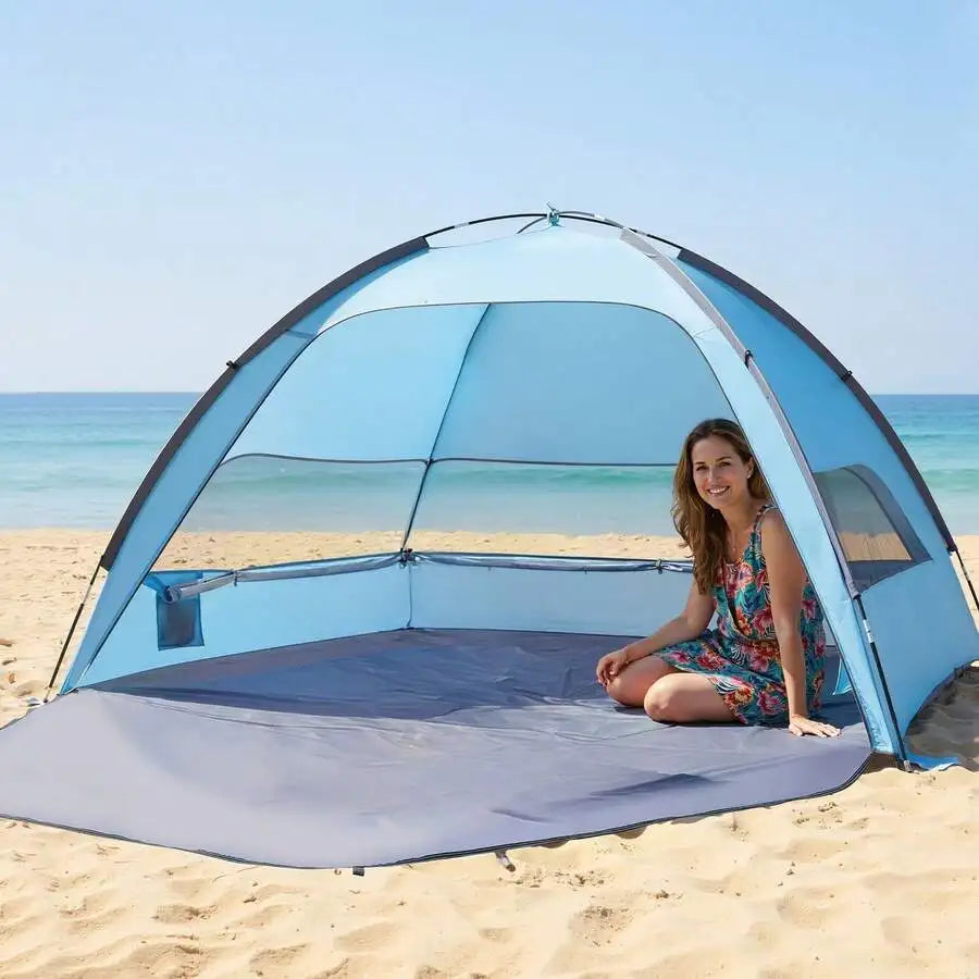 Beach Tent Sun Shelter With UPF 50 Protection