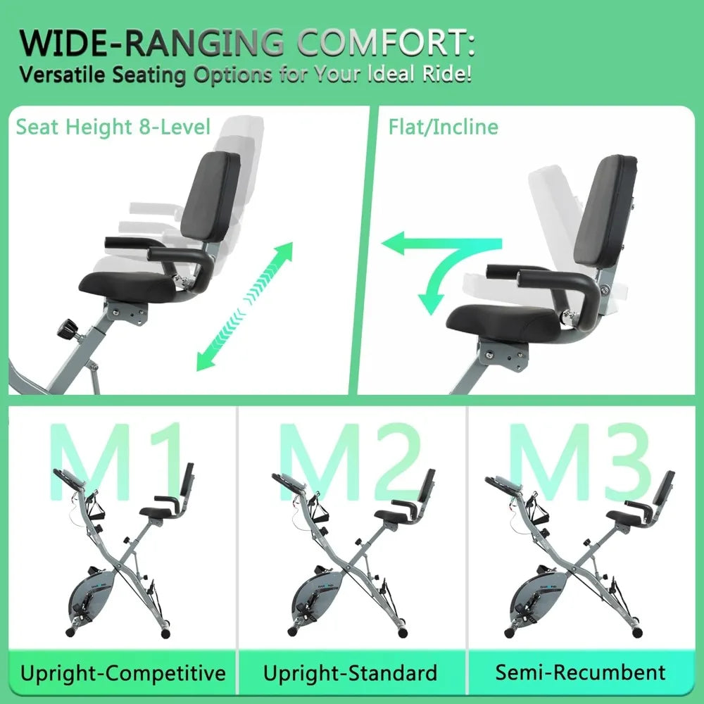 BARWING Five In One Indoor Cycling Bike Foldable For Home Workout